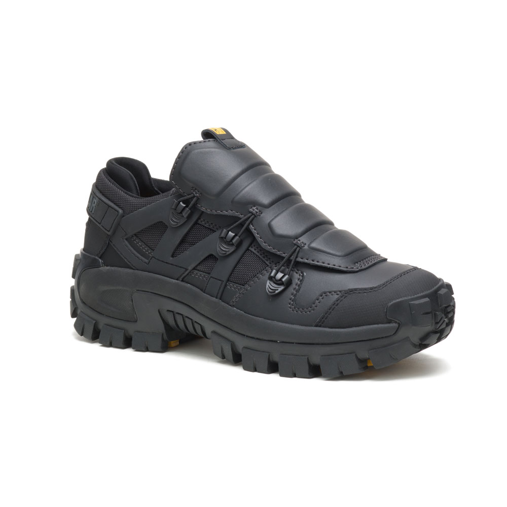 Caterpillar Shoes South Africa - Cat Men's Invader Met St Safety Shoes Black FX2713406